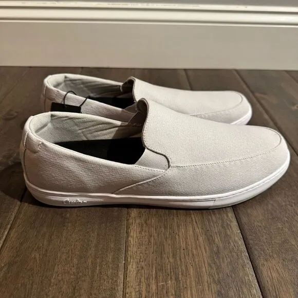 CUATER by Travis Mathew Slip-On Phenom Woven Golf Shoes Micro Chip Gray 13 NWT