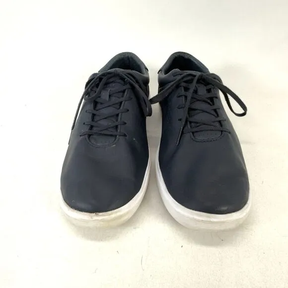Cuater Travis Mathew Phenom Blue Leather Shoes Mens Size 10.5  4MT090 Spikeless