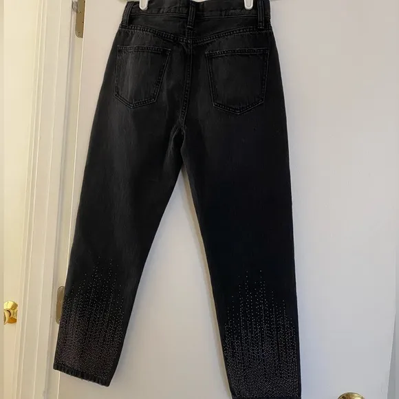 Current Elliot high waisted cropped jeans