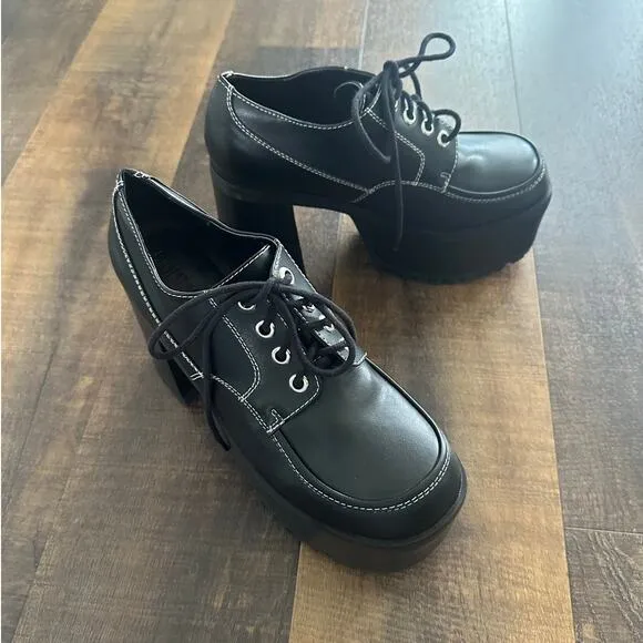 Current Mood With The Tide Platform Oxfords Shoes Size 11