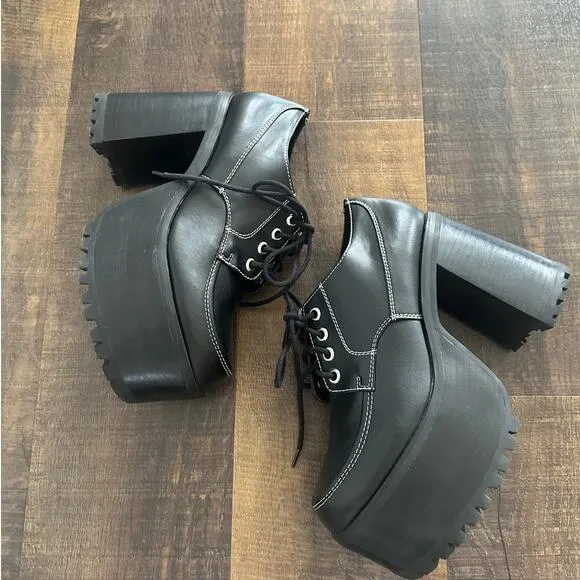 Current Mood With The Tide Platform Oxfords Shoes Size 11