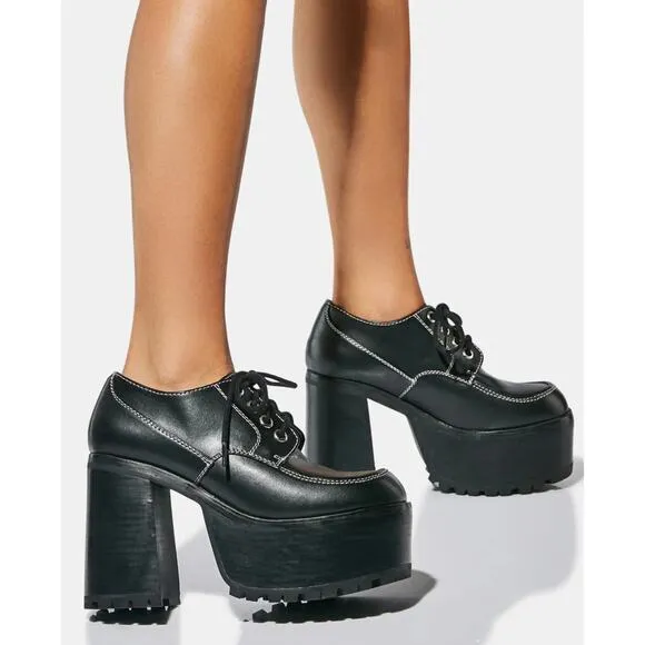 Current Mood With The Tide Platform Oxfords Shoes Size 11