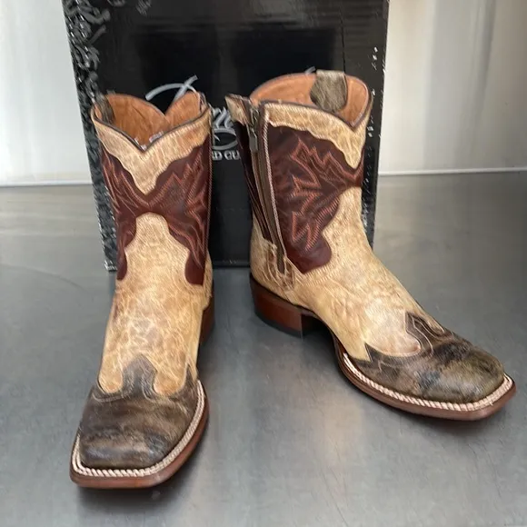Dan Post “Sasha” square toe boots. New in original box!