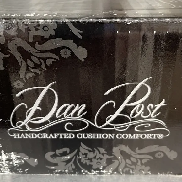 Dan Post “Sasha” square toe boots. New in original box!