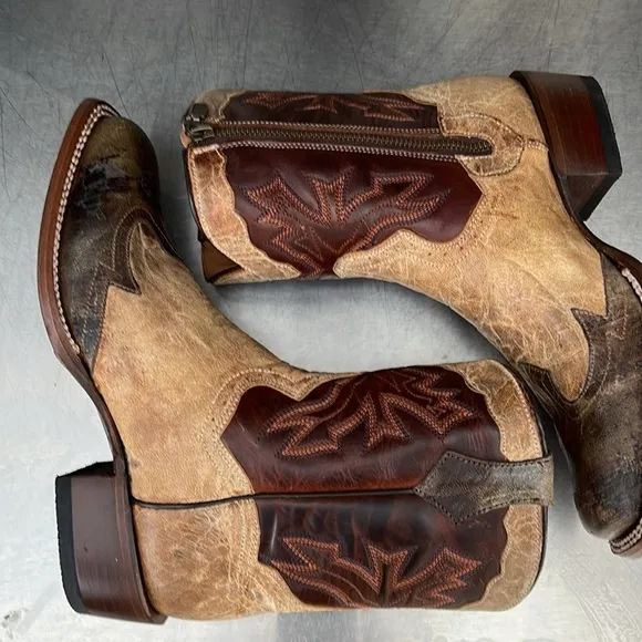 Dan Post “Sasha” square toe boots. New in original box!