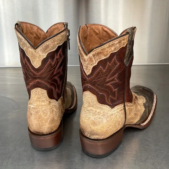 Dan Post “Sasha” square toe boots. New in original box!