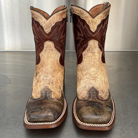 Dan Post “Sasha” square toe boots. New in original box!