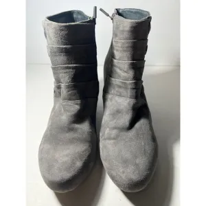 Dansko Gray Suede Ankle Boots