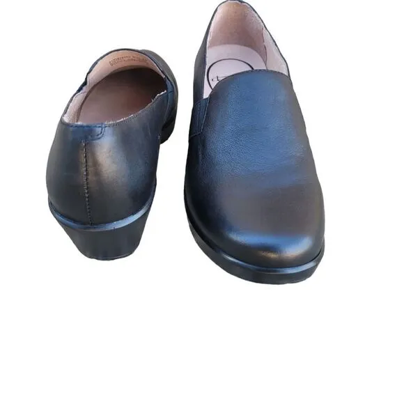 Dansko Jessica Women's Shoes Size 9.5 Black  Slip On Leather Uppers Clog