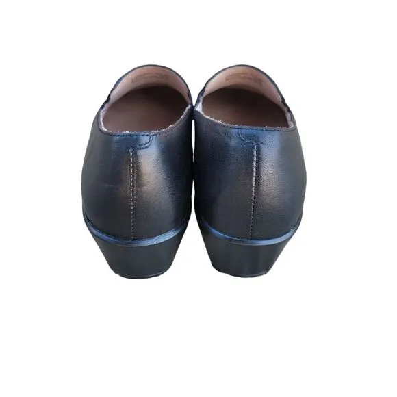 Dansko Jessica Women's Shoes Size 9.5 Black  Slip On Leather Uppers Clog