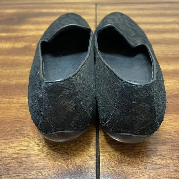 Dansko Olivia Flats Womens Size 38 US 8 Bronze Snake Slip on Leather Shoes