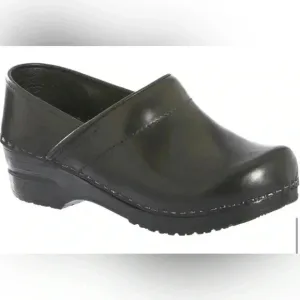 Dansko Women’s Jet Black Professional Clogs Shoes Size 41 Size 10.5-11