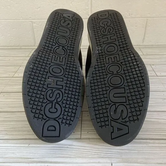 DC Shoes Andy Warhol‎ Lynx Zero S Fragile Black Suede Skate Shoe Mens Size 11.5