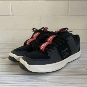 DC Shoes Andy Warhol‎ Lynx Zero S Fragile Black Suede Skate Shoe Mens Size 11.5