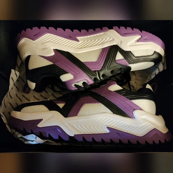 Decibel DB Vol 1 Black and Purple Sneakers