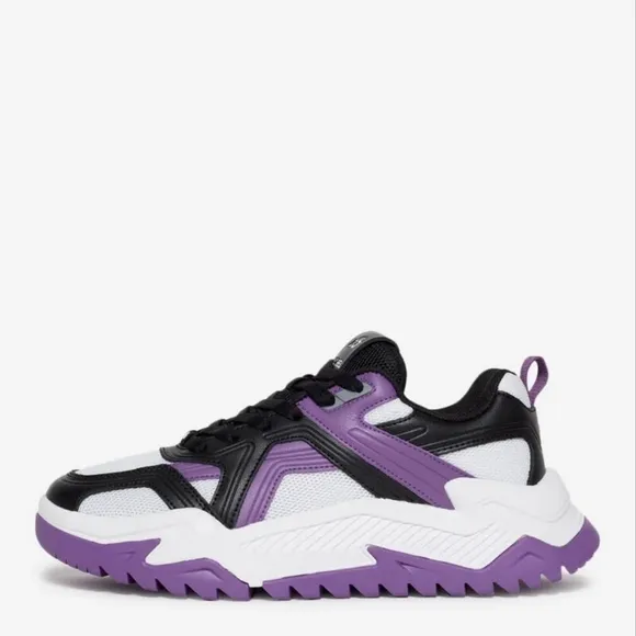 Decibel DB Vol 1 Black and Purple Sneakers