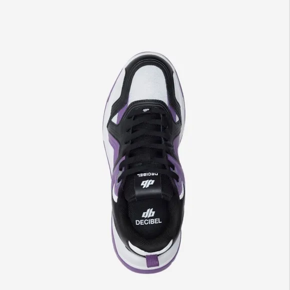 Decibel DB Vol 1 Black and Purple Sneakers