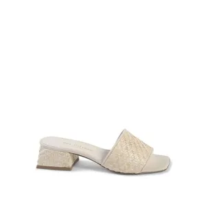 Dee Ocleppo Dizzy Mule - Raffia Natural Women Beige Sandals