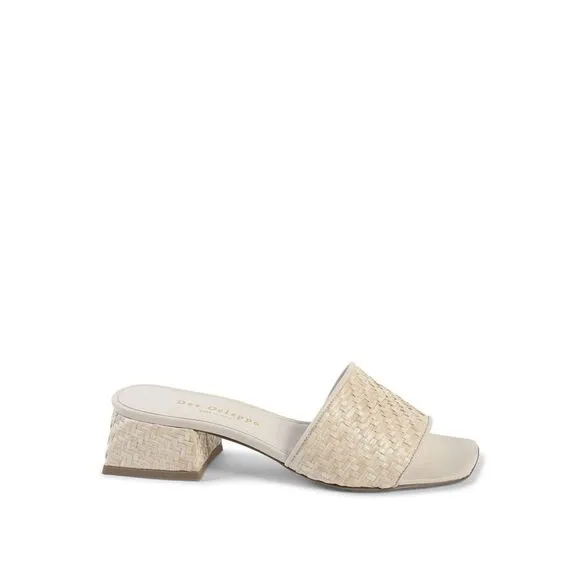 Dee Ocleppo Dizzy Mule - Raffia Natural Women Beige Sandals