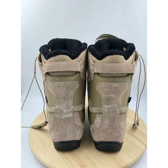 Deeluxe 2010 Classic Snowboard Boots Section Control Lacing Nubuck  Mens sz 8