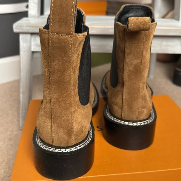 Designer Suede Booties