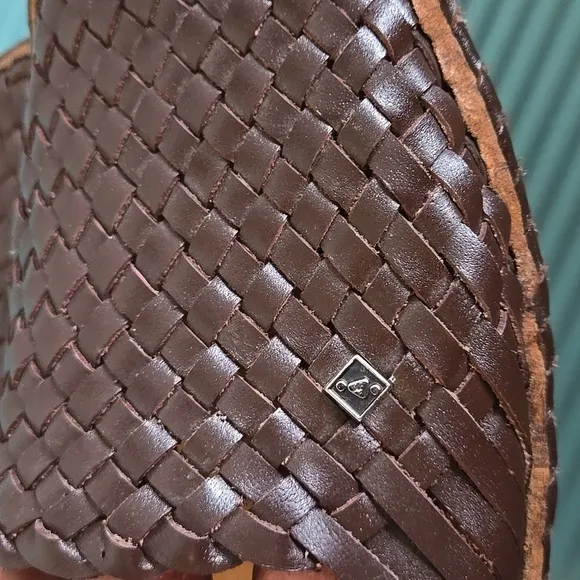 Dess Hangover woven leather sandals