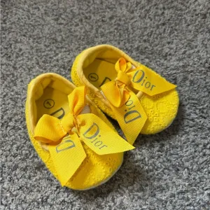 Dior Eyelet Baby Shoes