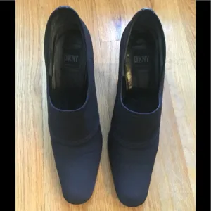 DKNY Stretch Sharkskin Booties
