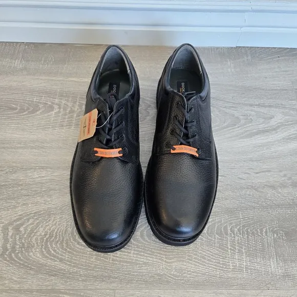 Dockers Leather Dress‎ Shoes Stain Defender NWOB - Men's Sz 13M Black