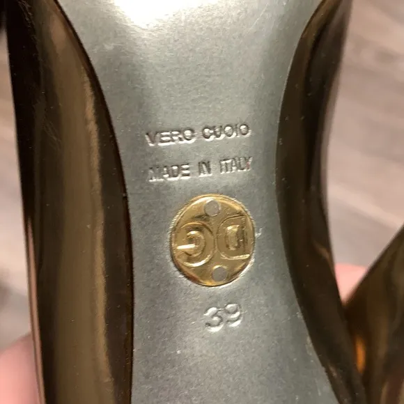 Dolce &amp; Gabbana Good Leather Peep Toe high heels