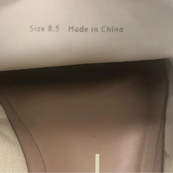 Dolce Vita Reign Ivory Leather Loafer Size 8.5