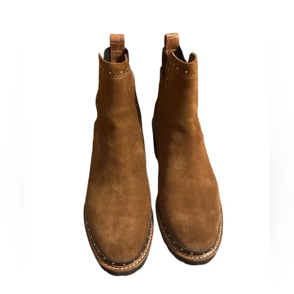 Dolce vita studded suede boots, Huey size 10