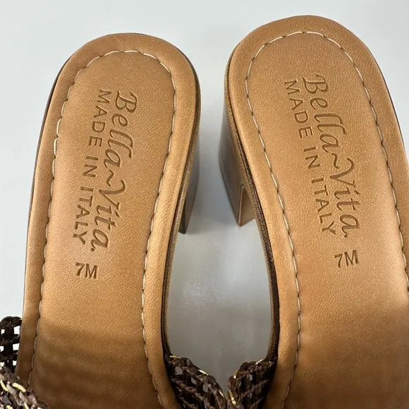 Dolce Vita Women's Tan Woven Heeled Sandals
