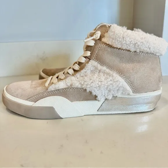 Dolce vita zilvia plush high tops