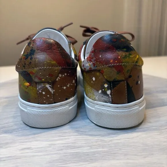 Dooney &amp; Bourke Florentine Dipinta Limited Edition Leather Sneakers US Size 7