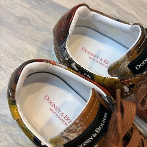 Dooney &amp; Bourke Florentine Dipinta Limited Edition Leather Sneakers US Size 7