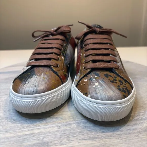 Dooney &amp; Bourke Florentine Dipinta Limited Edition Leather Sneakers US Size 7