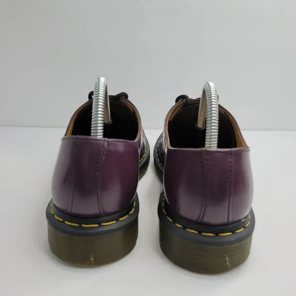 Dr. Martens 1461 3 Hole Men's Purple Leather Oxford Shoes USM Size 9