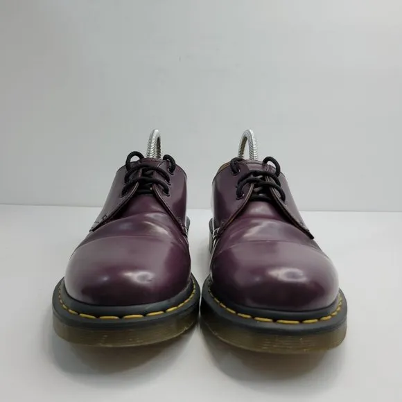 Dr. Martens 1461 3 Hole Men's Purple Leather Oxford Shoes USM Size 9
