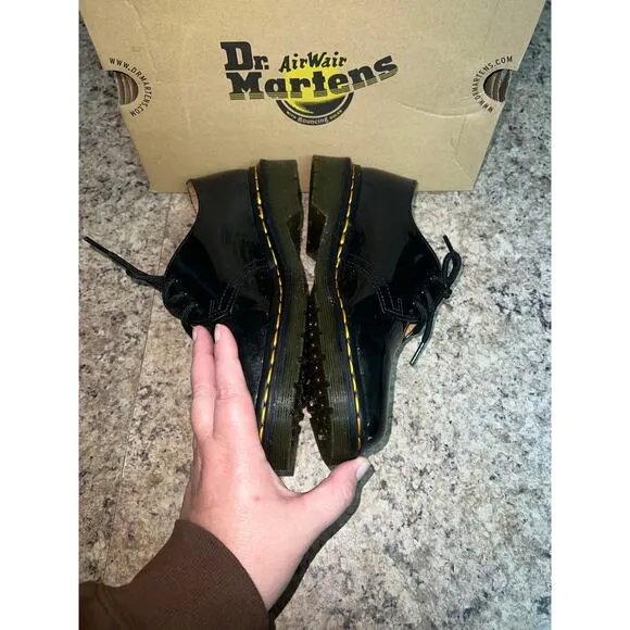 Dr. Martens 1461 WOMEN'S PATENT LEATHER OXFORD SHOES Size 6 New In Box