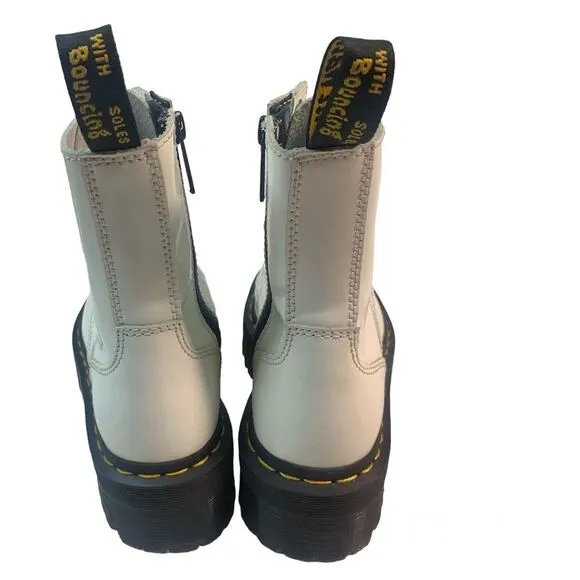 Dr. Martens JADON BOOT SMOOTH LEATHER PLATFORMS Doc's DM's Doc Martens