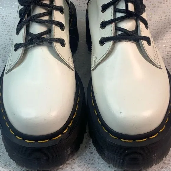Dr. Martens JADON BOOT SMOOTH LEATHER PLATFORMS Doc's DM's Doc Martens