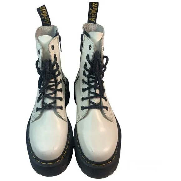 Dr. Martens JADON BOOT SMOOTH LEATHER PLATFORMS Doc's DM's Doc Martens