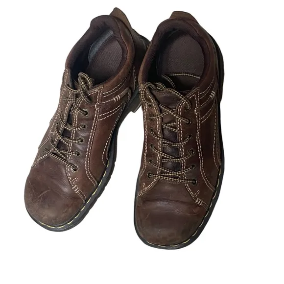Dr Martens Keith brown leather Oxford shoes size 11 (SH3)