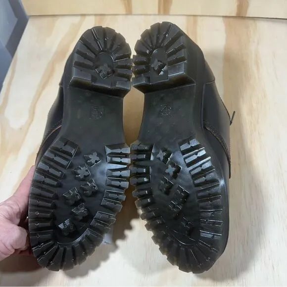 Dr Martens Leona Lug Sole Platform Derby Shoes Women’s Size 10 - NWT