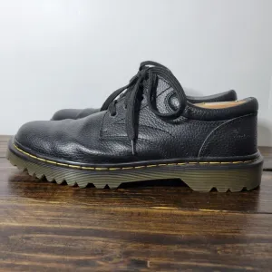 Dr. Martens Men's Black Leather Shoes ASHFELD Size 11 M US