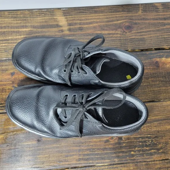 Dr. Martens Men's Black Leather Shoes ASHFELD Size 11 M US