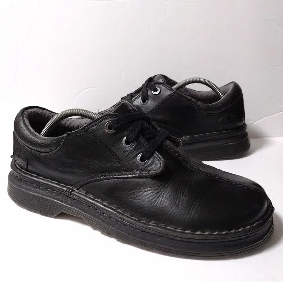 Dr. Martens Nevin Men's Lace Up Oxford Black Leather Shoes Size 10