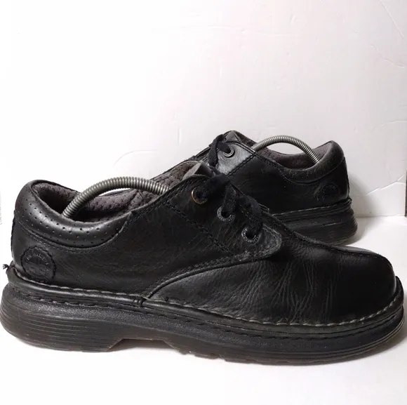 Dr. Martens Nevin Men's Lace Up Oxford Black Leather Shoes Size 10