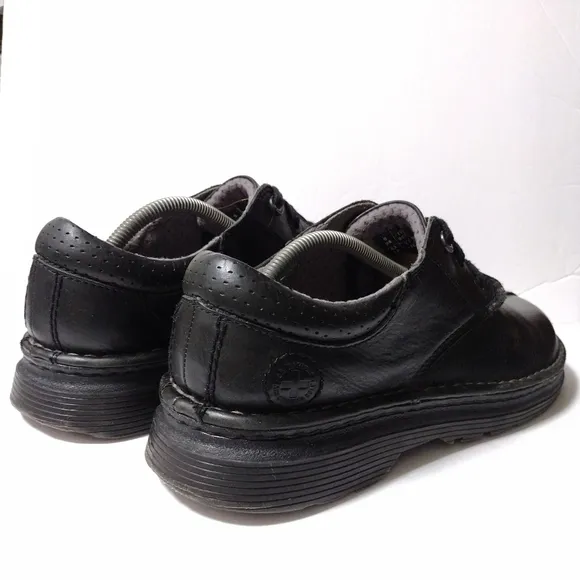 Dr. Martens Nevin Men's Lace Up Oxford Black Leather Shoes Size 10